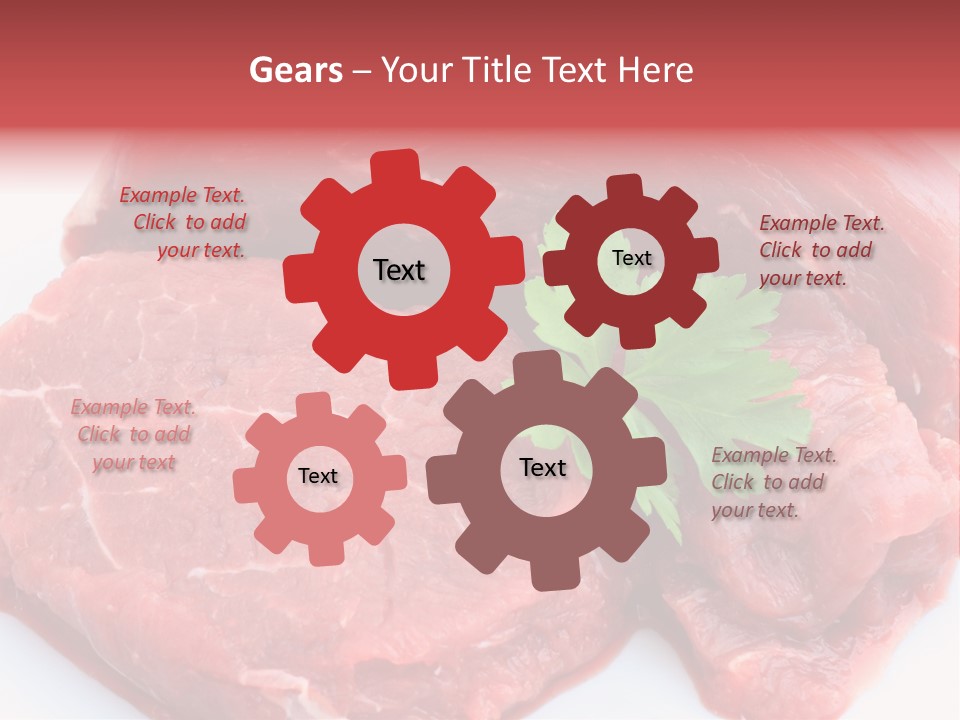 Barbecue Juicy Bouquet PowerPoint Template