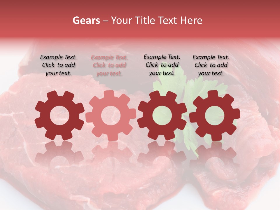 Barbecue Juicy Bouquet PowerPoint Template