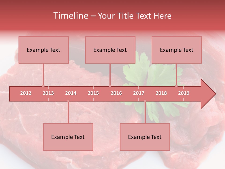 Barbecue Juicy Bouquet PowerPoint Template