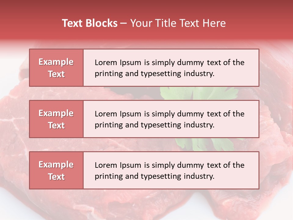 Barbecue Juicy Bouquet PowerPoint Template