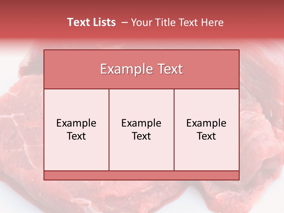 Barbecue Juicy Bouquet PowerPoint Template