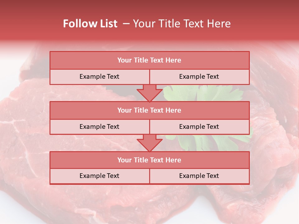 Barbecue Juicy Bouquet PowerPoint Template
