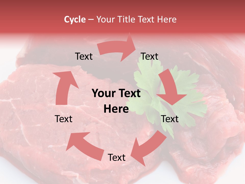 Barbecue Juicy Bouquet PowerPoint Template