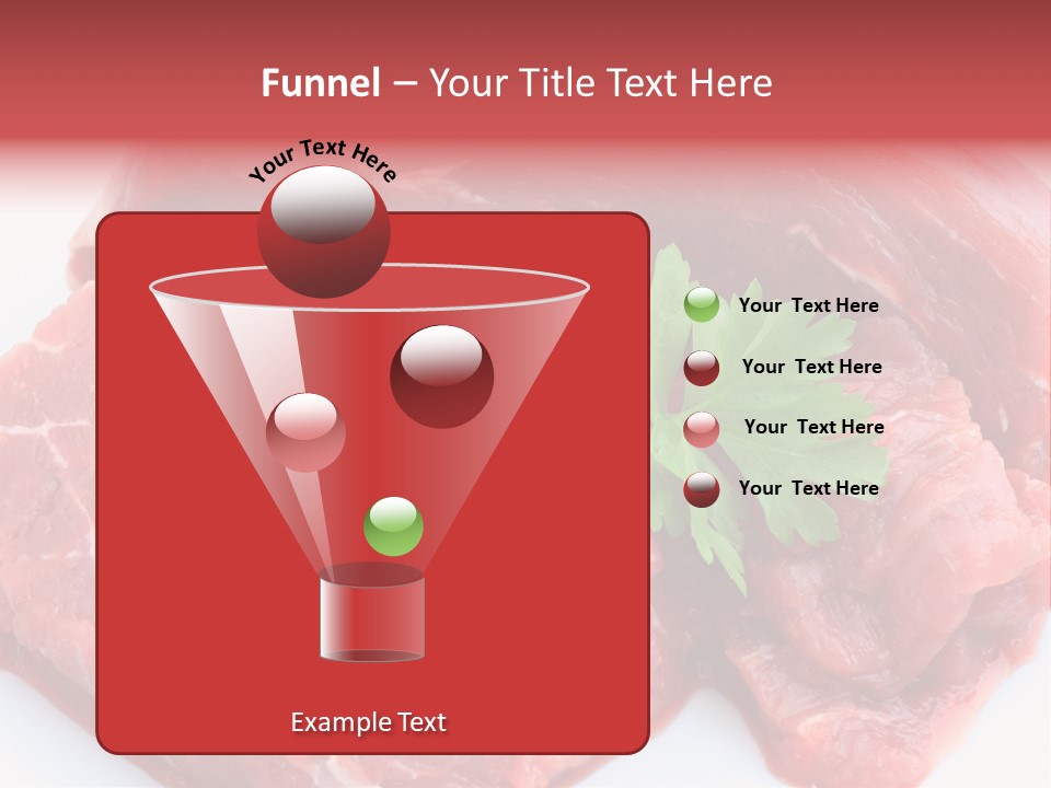 Barbecue Juicy Bouquet PowerPoint Template