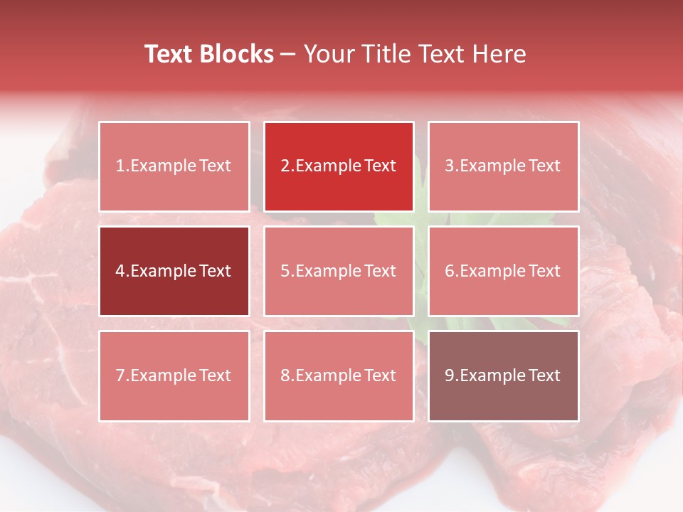 Barbecue Juicy Bouquet PowerPoint Template