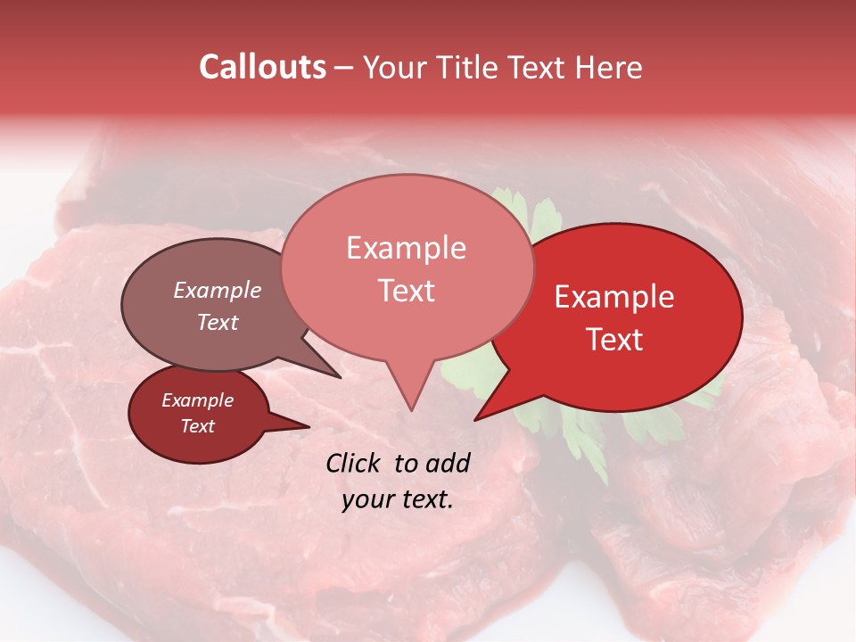 Barbecue Juicy Bouquet PowerPoint Template