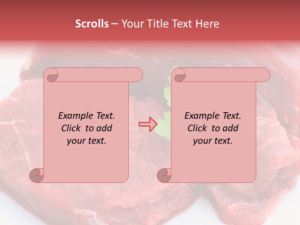 Barbecue Juicy Bouquet PowerPoint Template