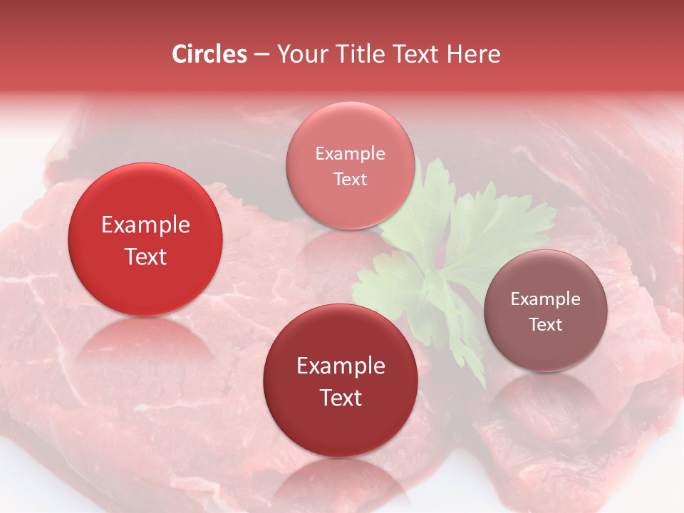 Barbecue Juicy Bouquet PowerPoint Template