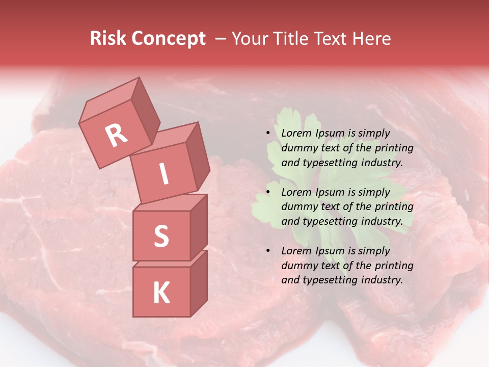 Barbecue Juicy Bouquet PowerPoint Template