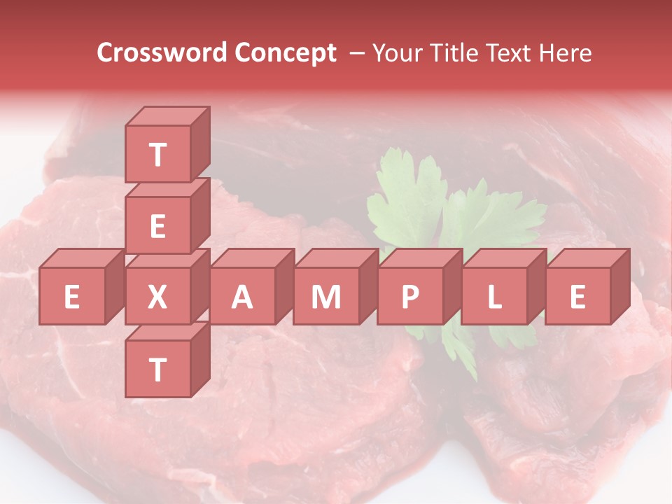 Barbecue Juicy Bouquet PowerPoint Template