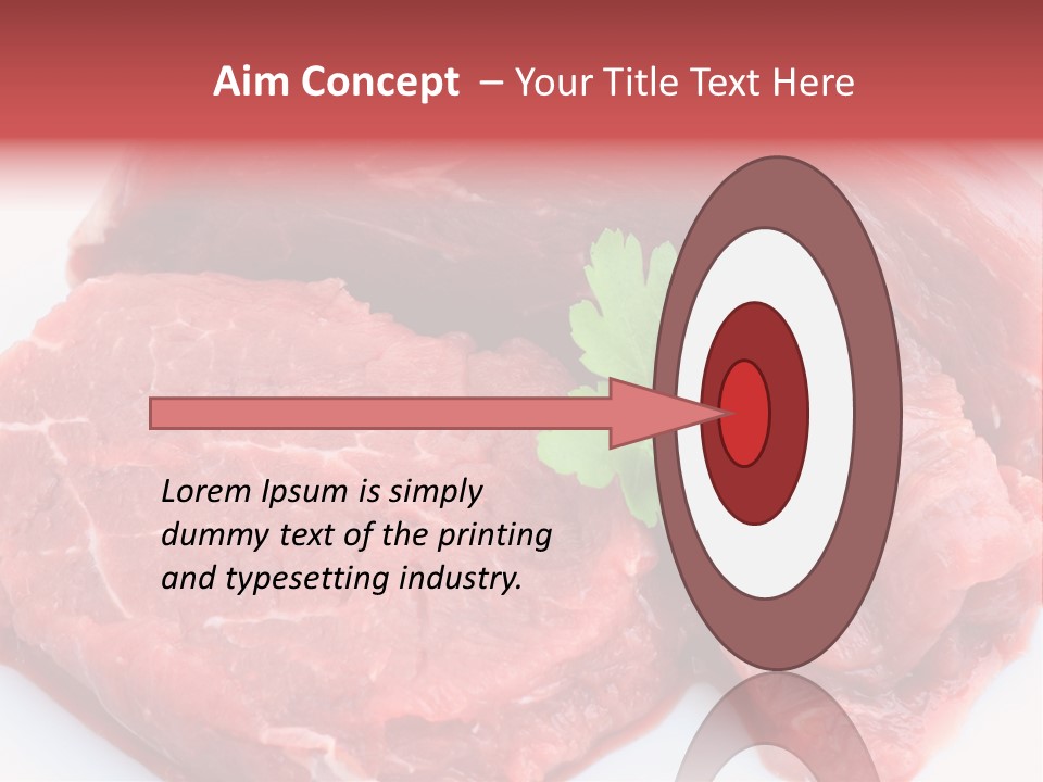 Barbecue Juicy Bouquet PowerPoint Template