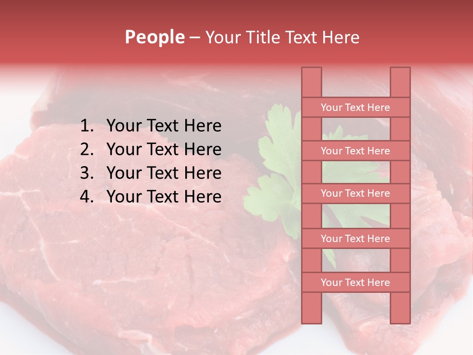 Barbecue Juicy Bouquet PowerPoint Template