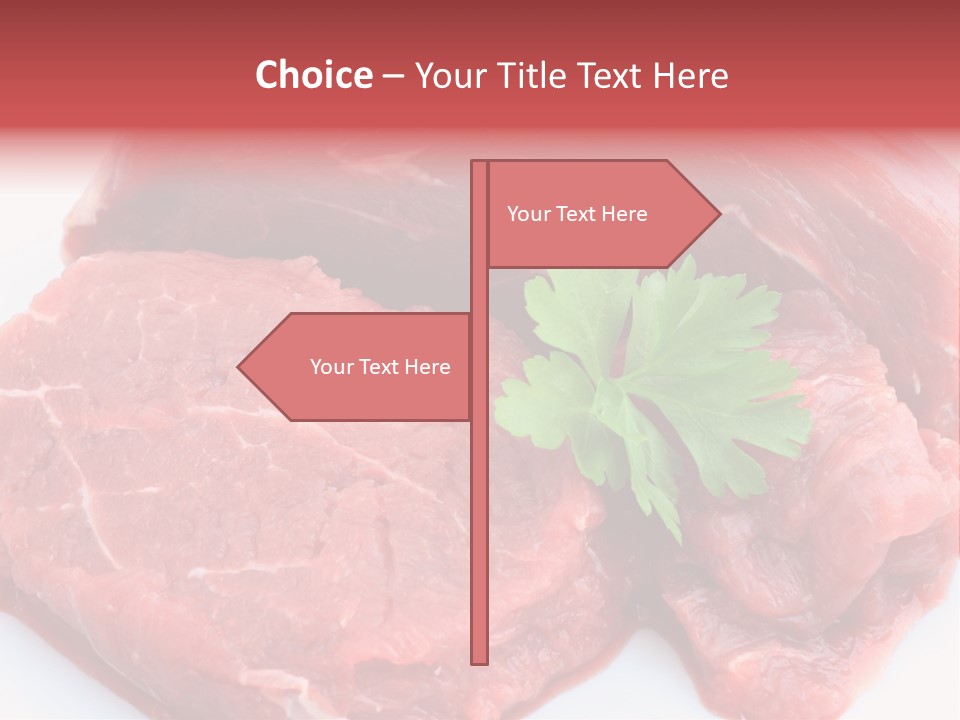 Barbecue Juicy Bouquet PowerPoint Template