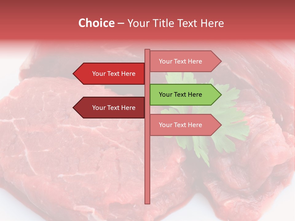 Barbecue Juicy Bouquet PowerPoint Template