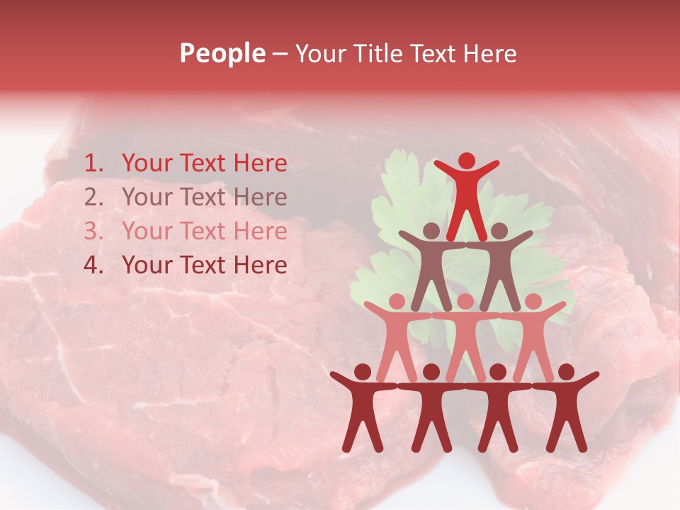 Barbecue Juicy Bouquet PowerPoint Template