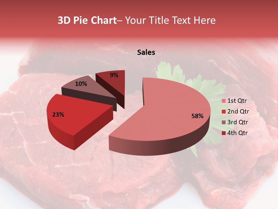 Barbecue Juicy Bouquet PowerPoint Template