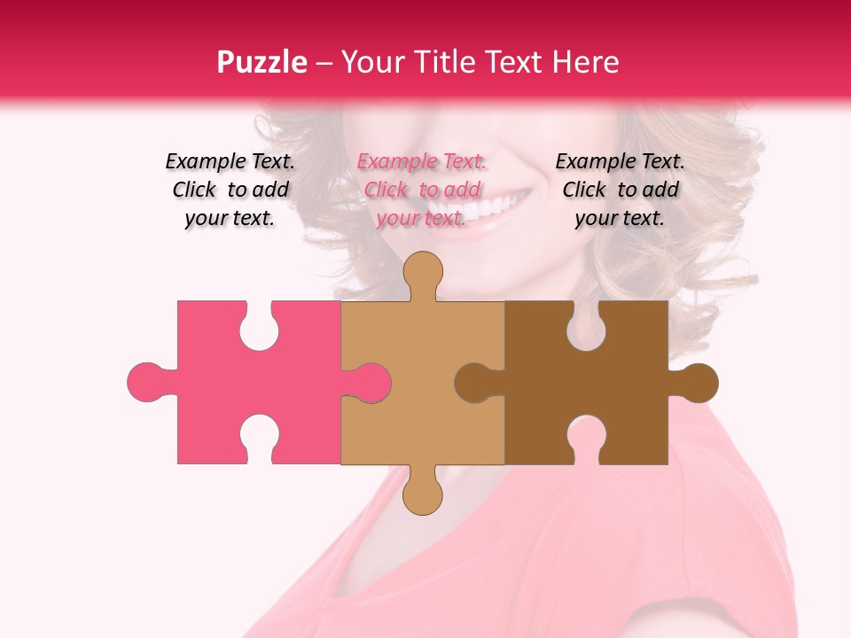 Studio Cute Smiling PowerPoint Template