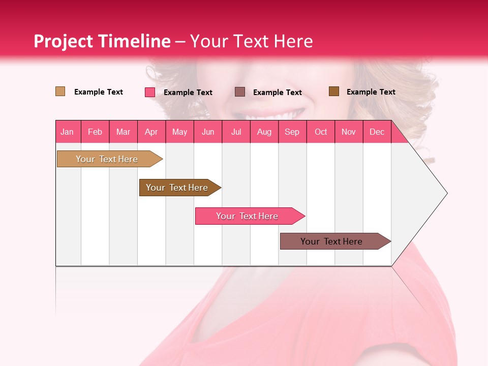 Studio Cute Smiling PowerPoint Template