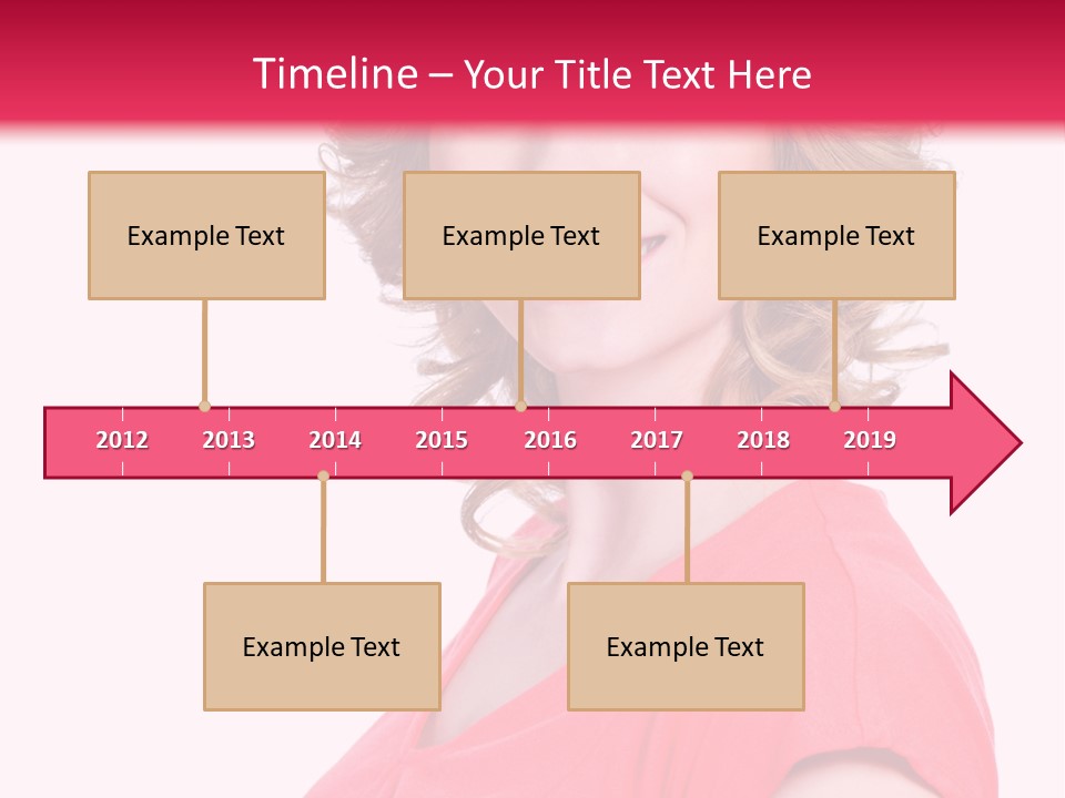 Studio Cute Smiling PowerPoint Template