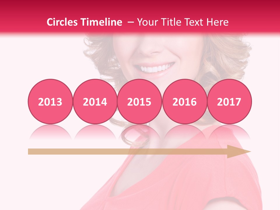 Studio Cute Smiling PowerPoint Template