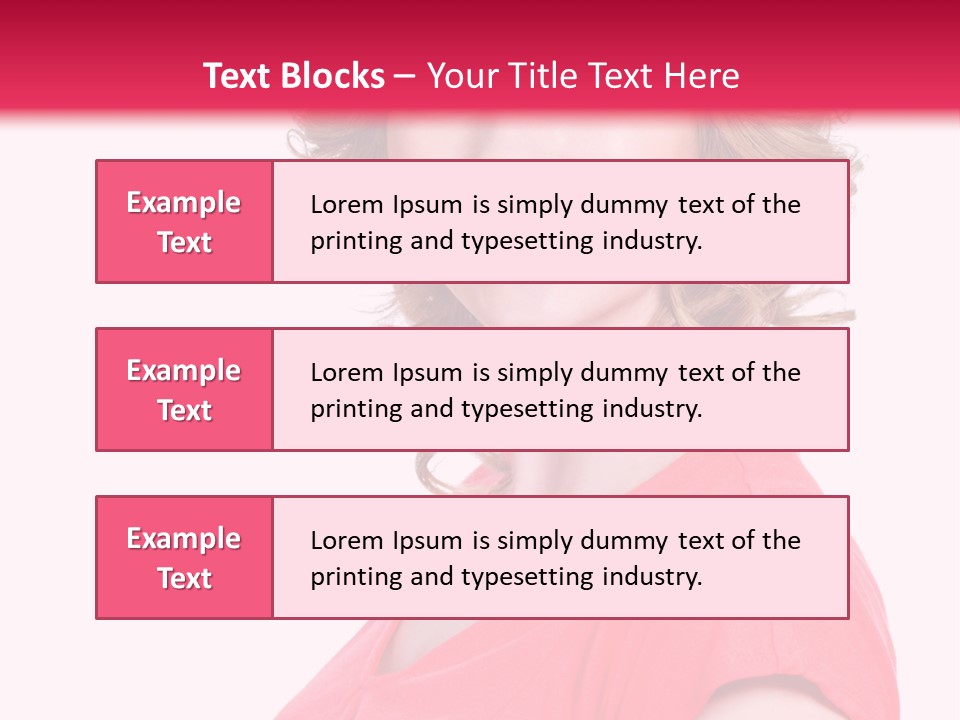 Studio Cute Smiling PowerPoint Template