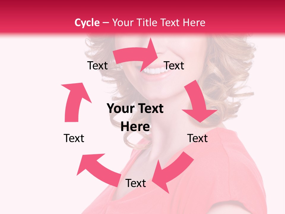 Studio Cute Smiling PowerPoint Template