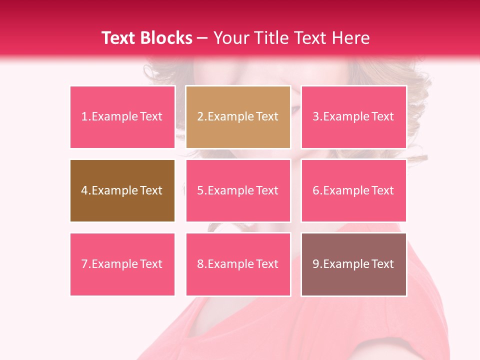 Studio Cute Smiling PowerPoint Template