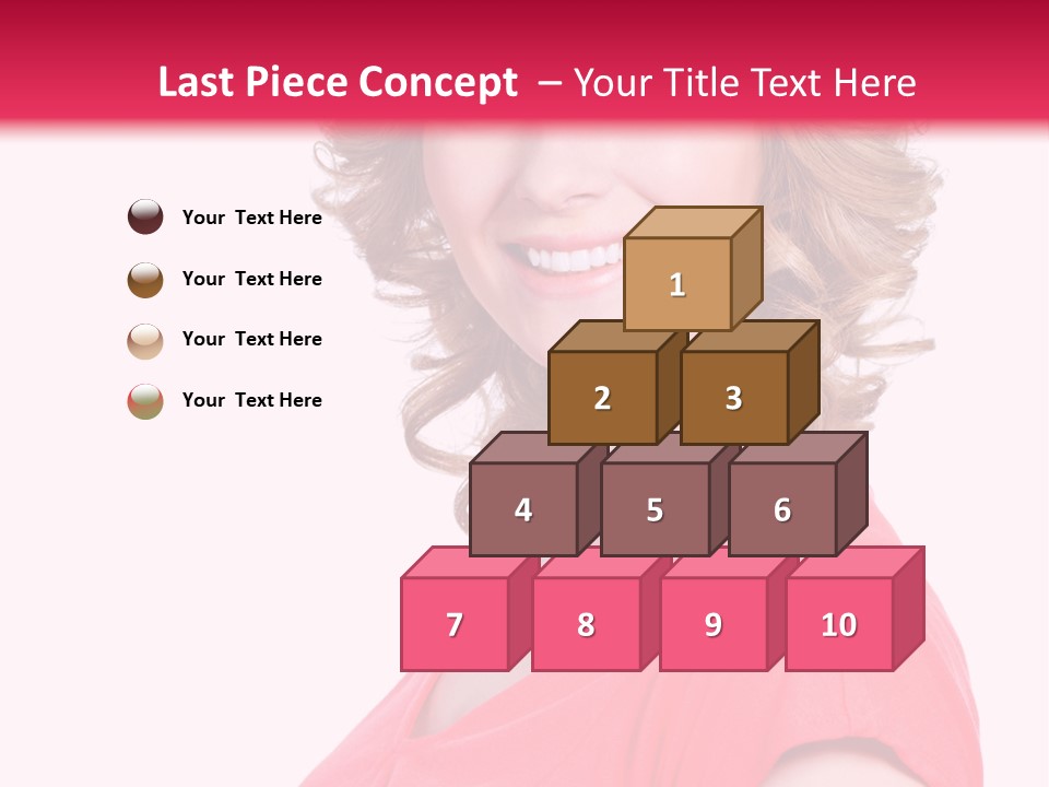 Studio Cute Smiling PowerPoint Template