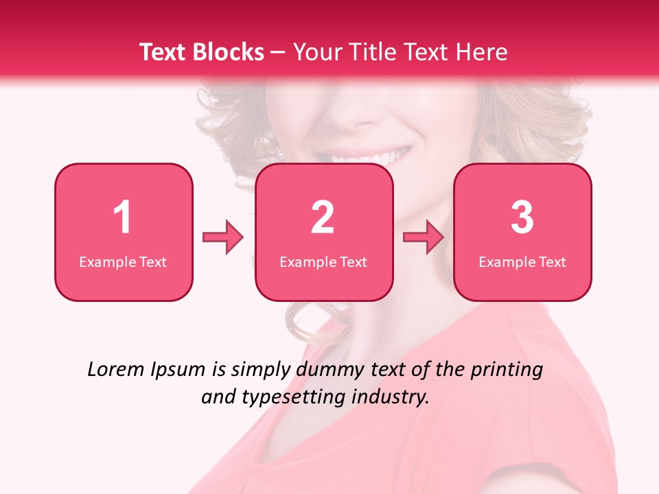 Studio Cute Smiling PowerPoint Template
