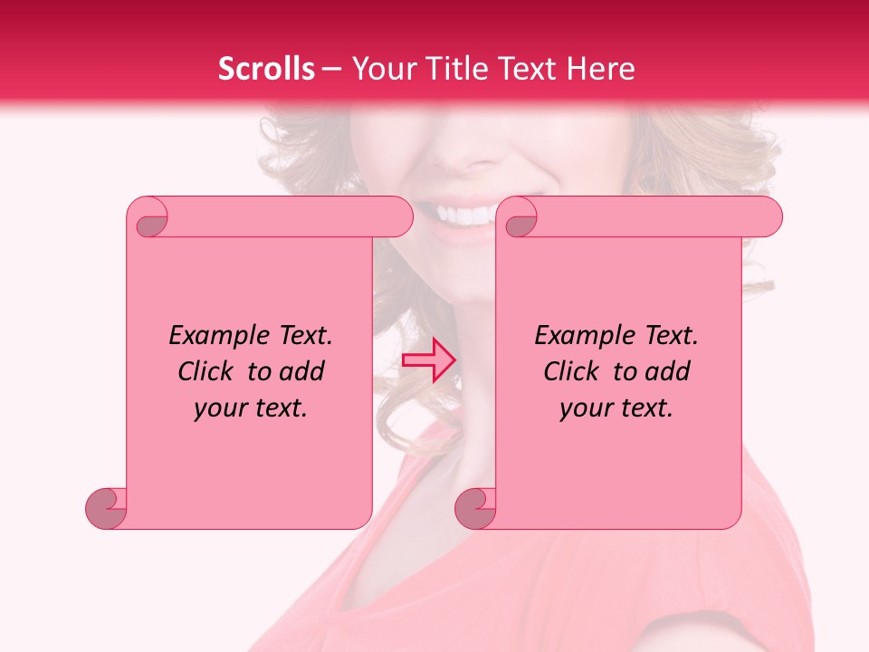Studio Cute Smiling PowerPoint Template