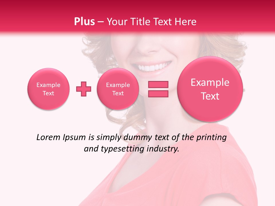 Studio Cute Smiling PowerPoint Template