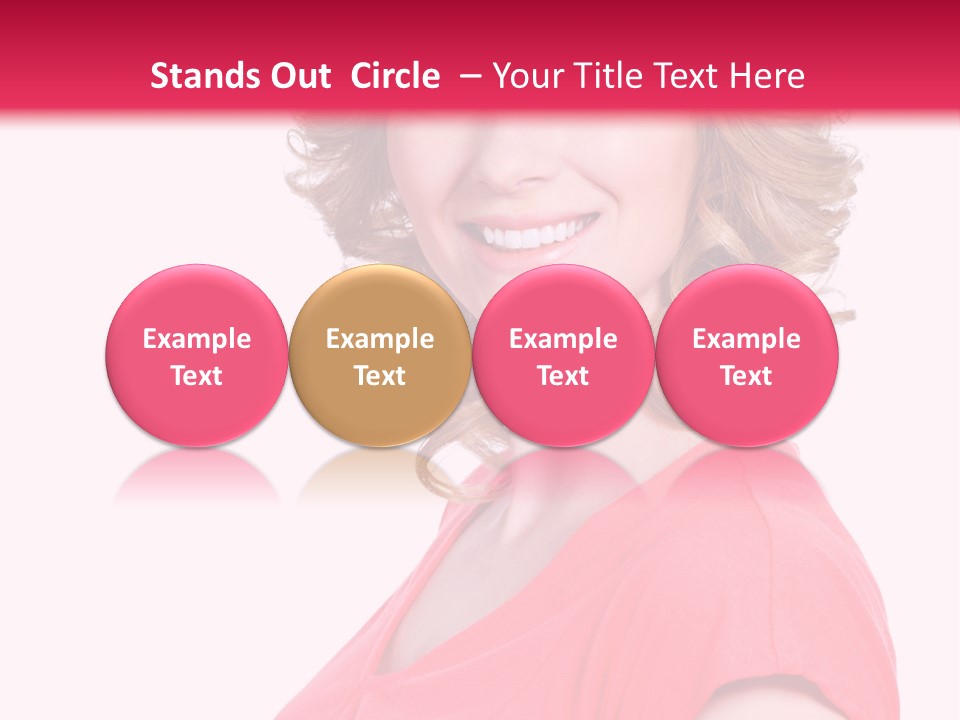 Studio Cute Smiling PowerPoint Template