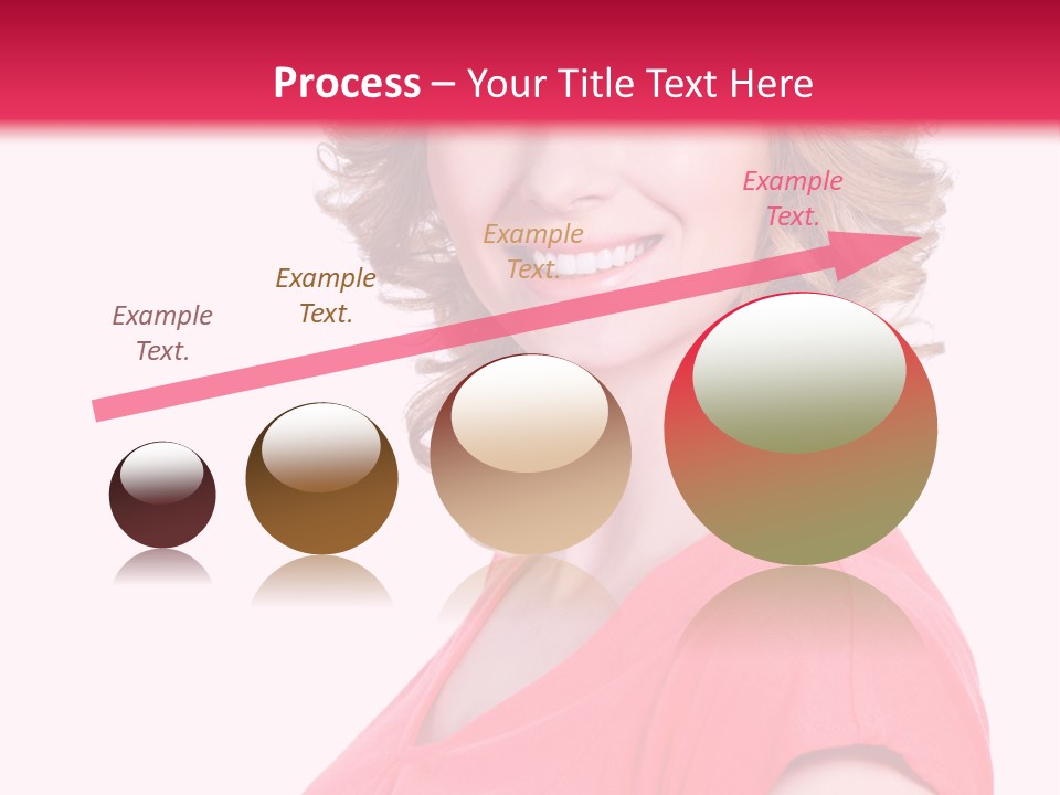 Studio Cute Smiling PowerPoint Template