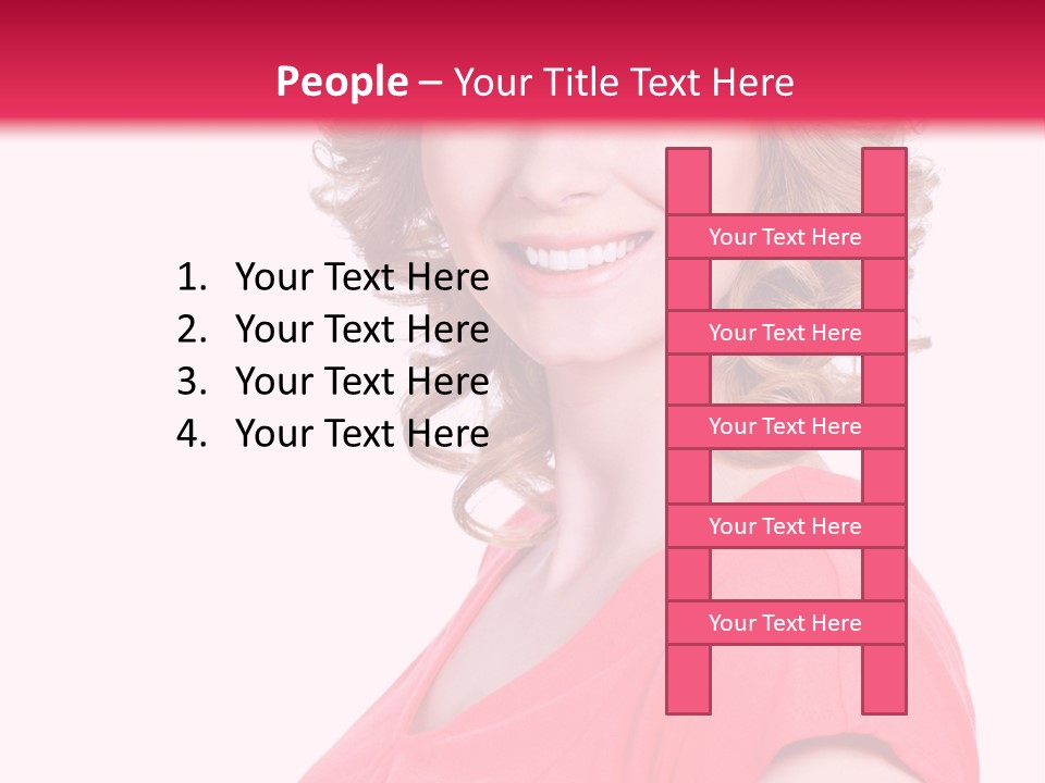 Studio Cute Smiling PowerPoint Template