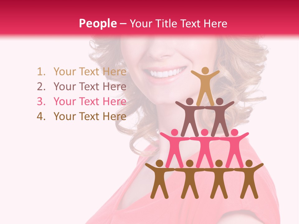 Studio Cute Smiling PowerPoint Template