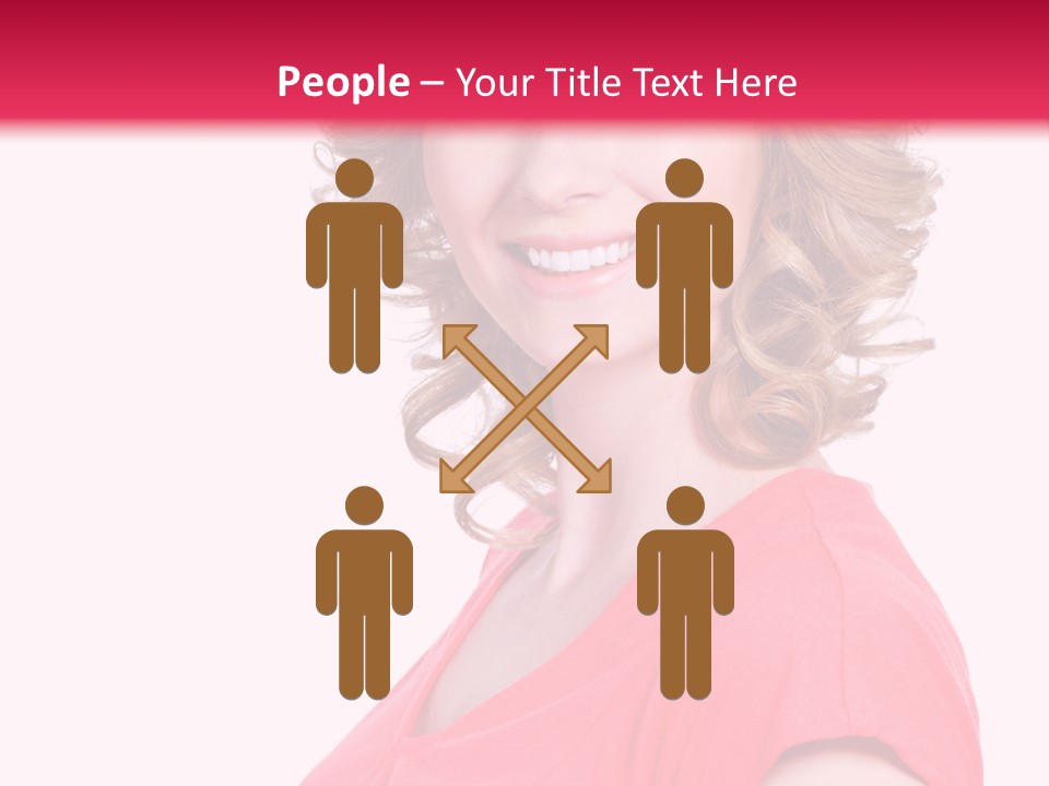 Studio Cute Smiling PowerPoint Template