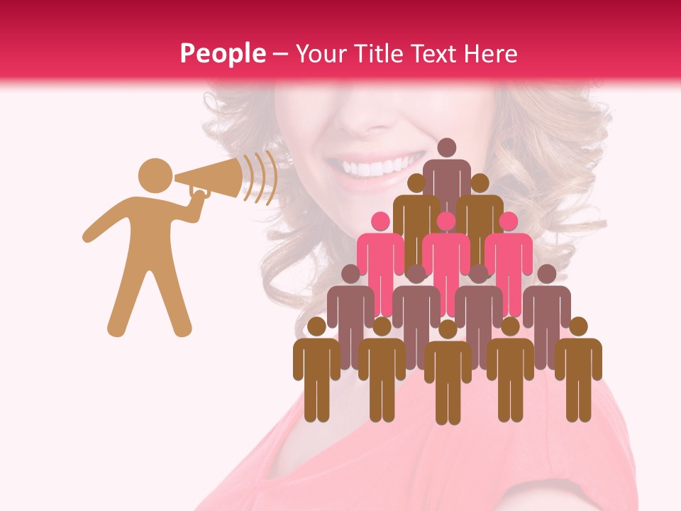 Studio Cute Smiling PowerPoint Template