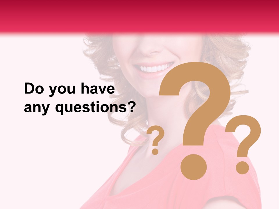 Studio Cute Smiling PowerPoint Template