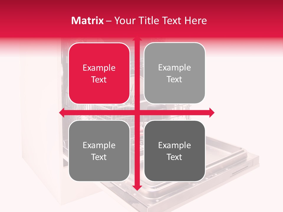 Still Life Cuisine White PowerPoint Template