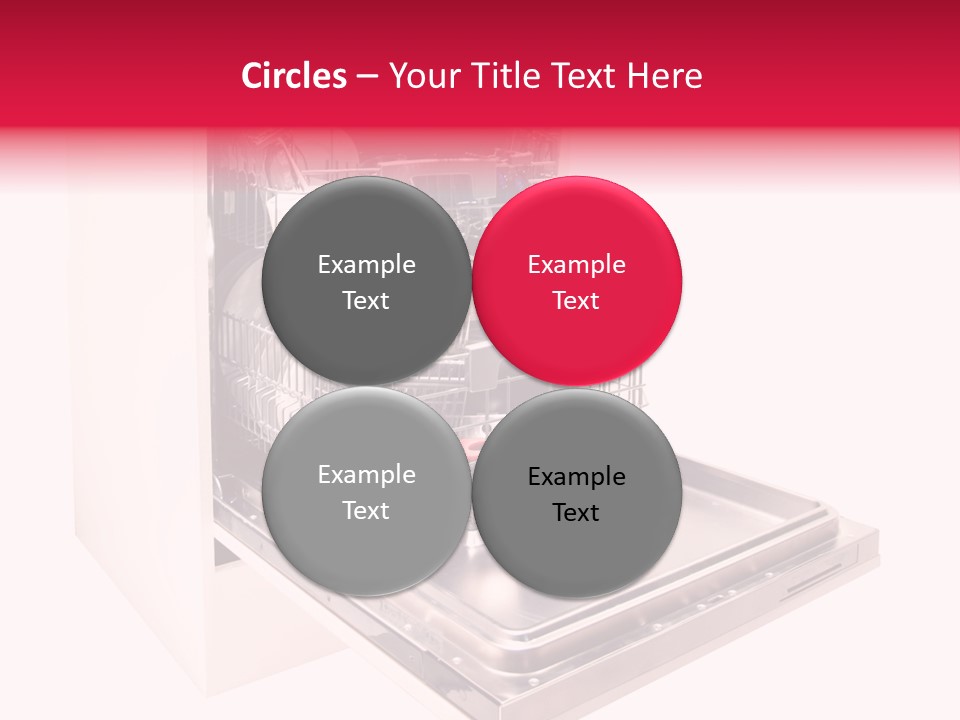 Still Life Cuisine White PowerPoint Template