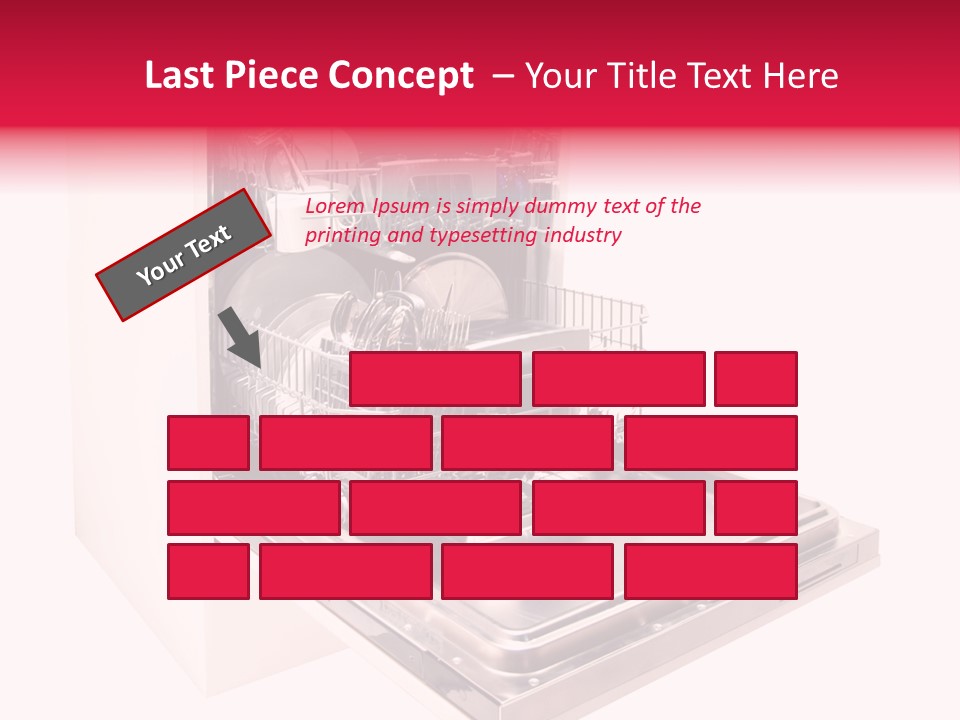 Still Life Cuisine White PowerPoint Template