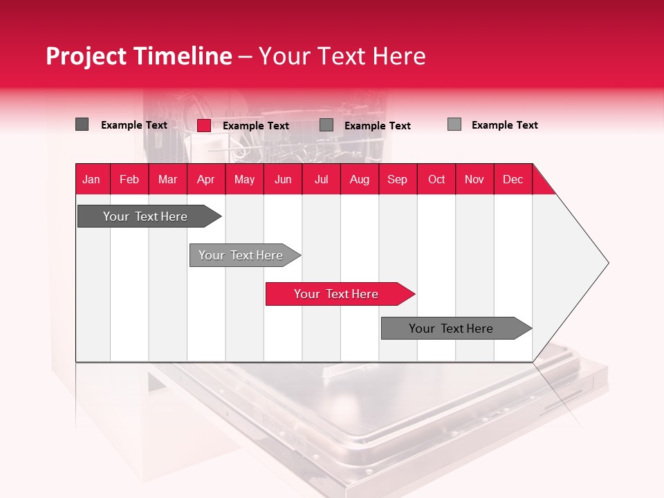 Still Life Cuisine White PowerPoint Template