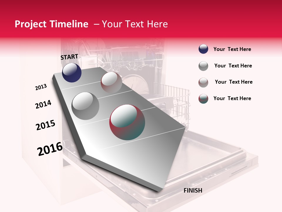 Still Life Cuisine White PowerPoint Template