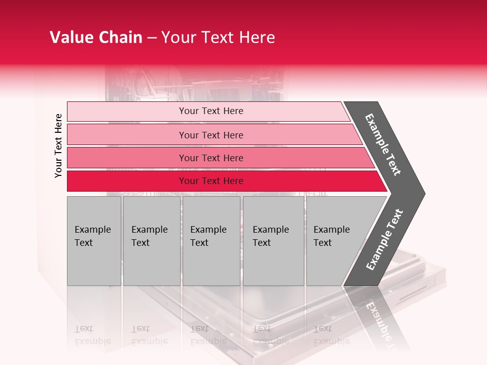 Still Life Cuisine White PowerPoint Template
