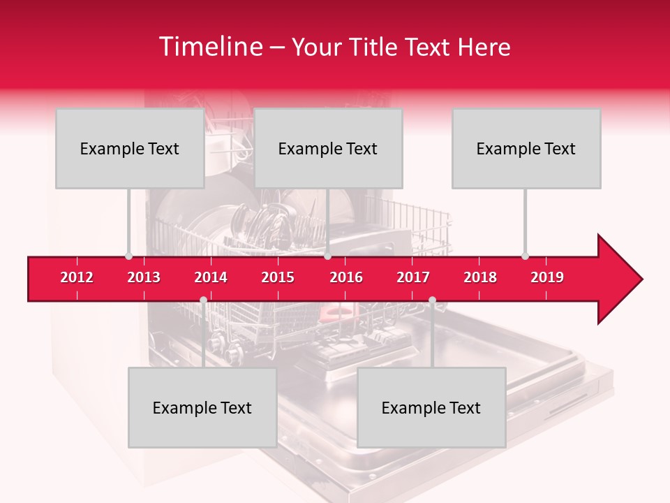 Still Life Cuisine White PowerPoint Template