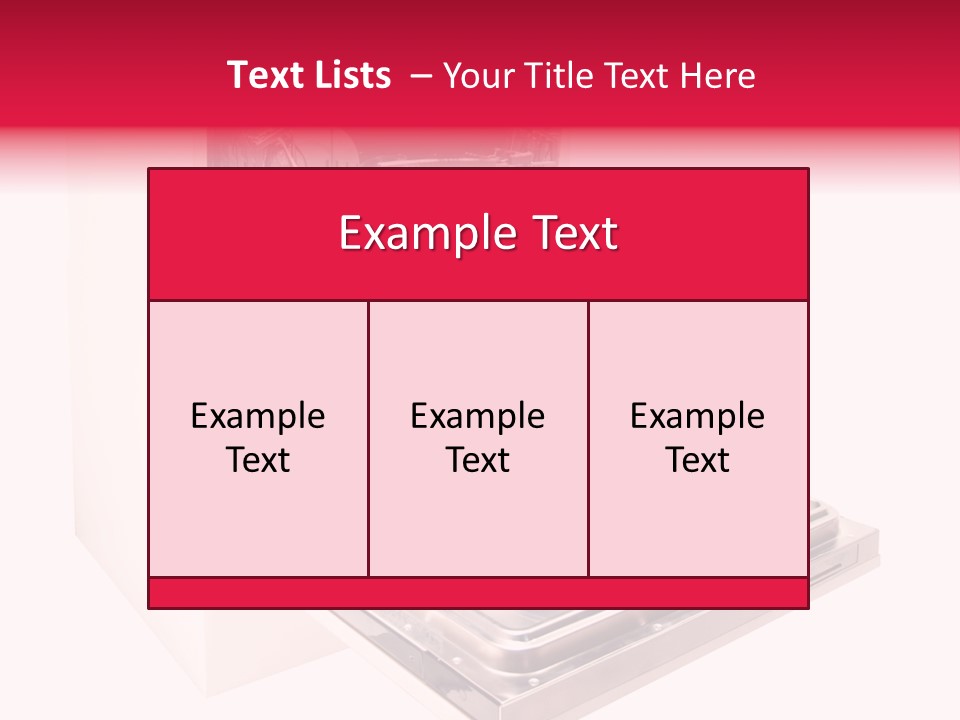Still Life Cuisine White PowerPoint Template