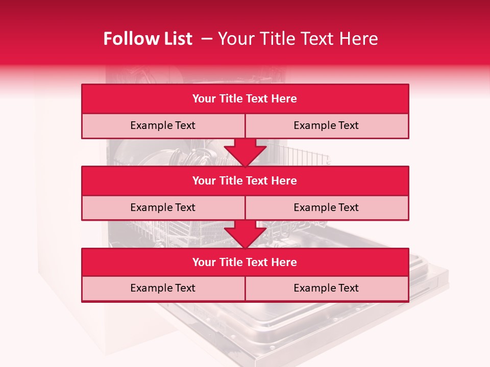 Still Life Cuisine White PowerPoint Template
