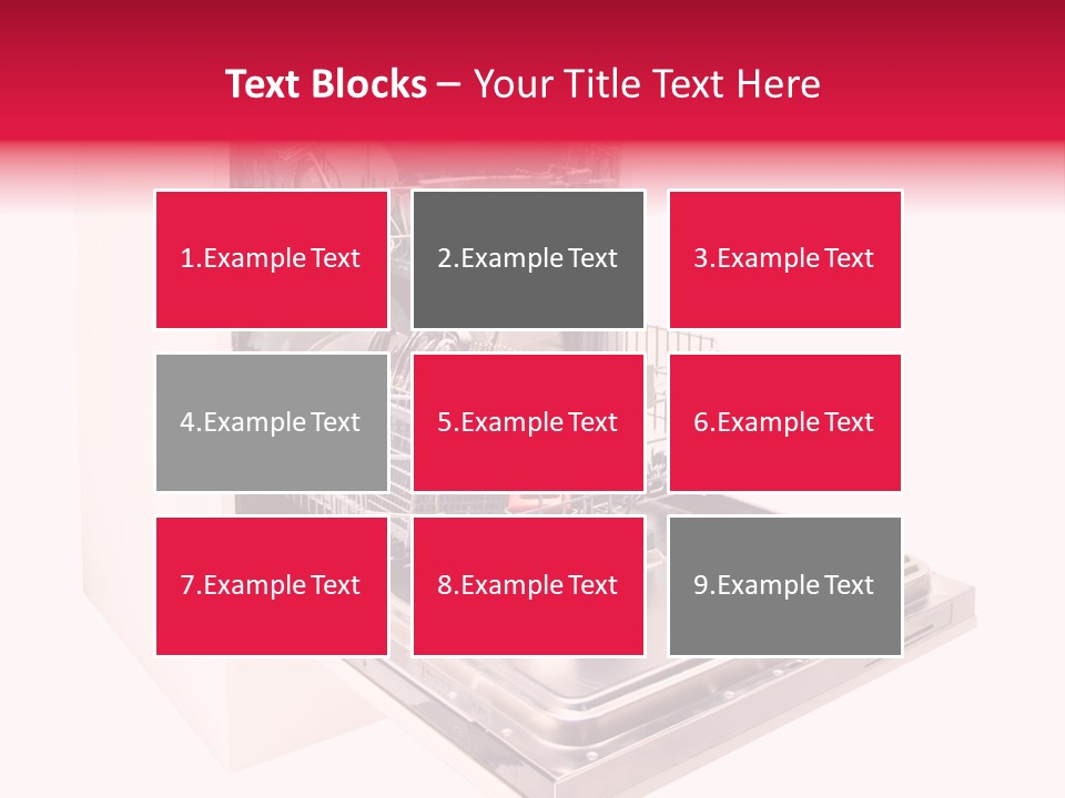 Still Life Cuisine White PowerPoint Template