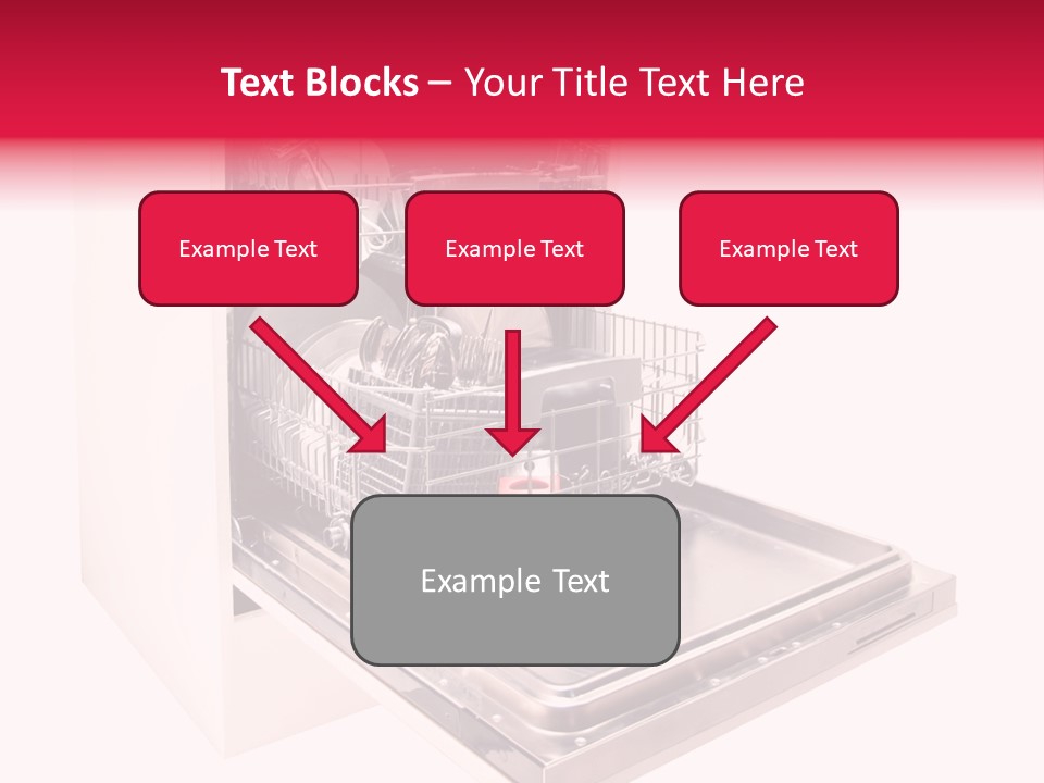 Still Life Cuisine White PowerPoint Template