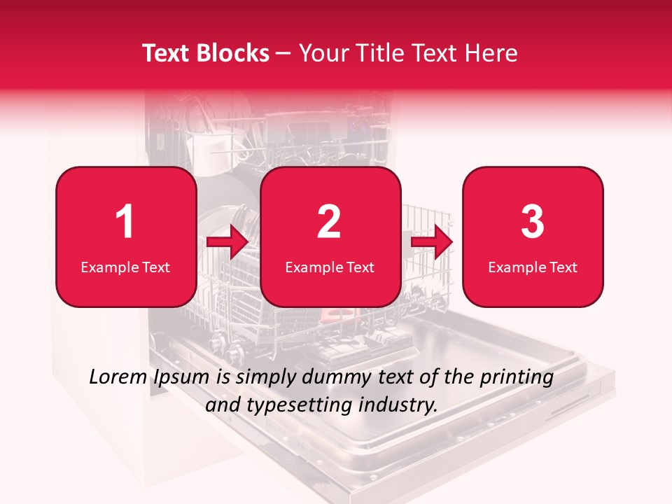 Still Life Cuisine White PowerPoint Template
